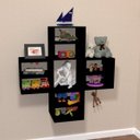 Ver imagem 3 de Conjunto 4 Nichos Cubo com 1 Prateleira Montana Kit Cubos Baby Espresso Móveis