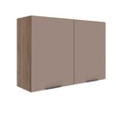 Ver imagem 1 de Armário Aéreo Ferrara 2 Portas 80cm Prateleira Interna Fixa Poliman Móveis