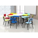 Ver imagem 2 de Conjunto Escolar Oitavado Infantil Colorido