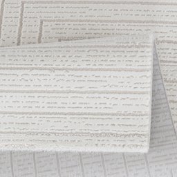 Tapete Sala Quarto 2,50x2,00m Vienna - Todos Desenhos - Coleção Pemogo Cor:creme - 3