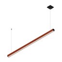 Ver imagem 4 de Kit 2 Luminária Pendente Led Egito 18w 2000lm Madeira Maciça de Demolição
