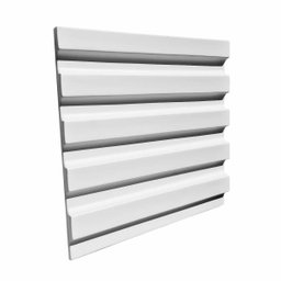 Formas Ripado 30x30 3d Abs Azul Gesso Cimento 1mm - 4