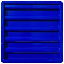 Formas Ripado 30x30 3d Abs Azul Gesso Cimento 1mm - 3