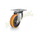 Ver imagem 1 de Rodizio Giratorio 5 Pol Poliuretano 500 Kg Gmr 52 Ufk
