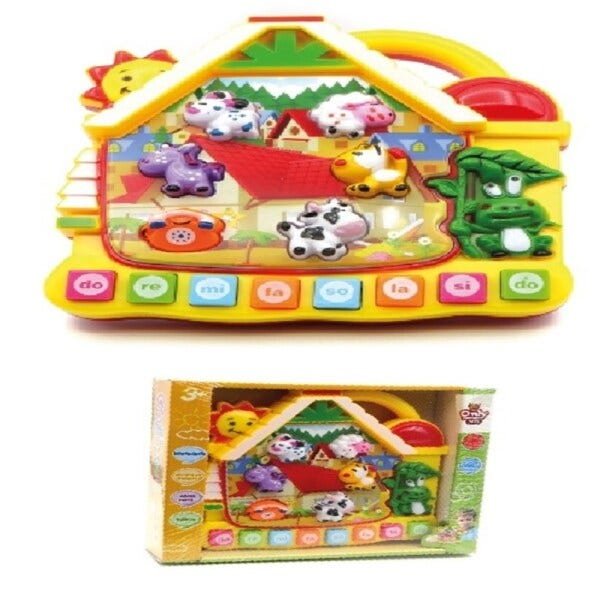 Piano Teclado Musical Fazendinha Animal Infantil Bebê