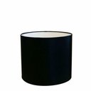 Ver imagem 1 de Cúpula Abajur Cilíndrica Cp-7007 Ø20x22cm Preto
