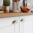 Ver mais imagens de Cozinha Completa 271,5cm com Paneleiro 11 Portas 5 Gavetas Americana Henn - Branco/nature