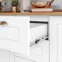 Ver imagem 7 de Cozinha Completa 271,5cm com Paneleiro 11 Portas 5 Gavetas Americana Henn - Branco/nature