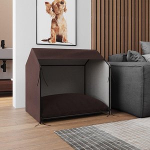 Casinha de Cachorro Pet Tati Raças Pequenas - Marrom Marrom