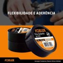 Ver imagem 3 de Fita Isolante Antichamas Pvc 10m X 19mm Preta 10 Und Foxlux