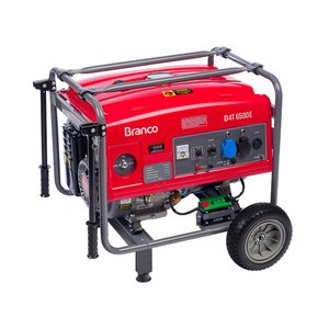 GERADOR BRANCO B4T-6500E PARTIDA ELÉTRICA