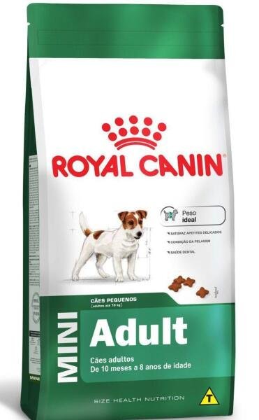 Ração Royal Canin Mini Cães Adultos 1 Kg - 1