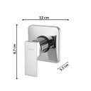 Ver imagem 3 de Acabamento Monocomando para Chuveiro 2997 C52 Axion Slim Meber Meber Metais