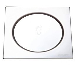 Grelha com Fecho Pressão Quadrada Inox 10cmx10cmx6cm Meber Metais - 1