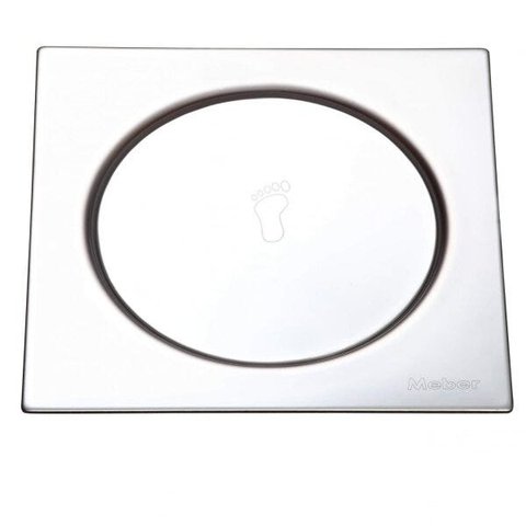 Grelha com Fecho Pressão Quadrada Inox 10cmx10cmx6cm Meber Metais