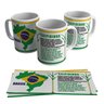 Caneca Caipirinha Receita Drinque Bebida Divertida Porcelana - 1