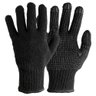 Luva Tricotada Pigmentada | Kit 12 Pares Epi Preto Tamanho 9 - 1