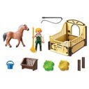 Ver imagem 2 de Brinquedo Playmobil Country Cavalos 5517 5516