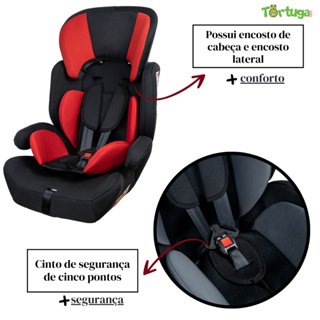 Cadeirinha de Carro para Bebe 0 a 36kg Infantil Styll Baby Preto/grafite - 6