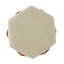 Ver imagem 7 de Kit Divã Recamier Persa + 2 Puffs Aramado Bronze Suede Bege