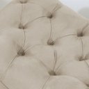 Ver imagem 4 de Kit Divã Recamier Persa + 2 Puffs Aramado Bronze Suede Bege