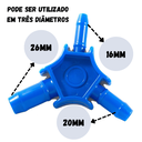 Ver imagem 2 de Kit 3 Escareador Tubo Pex Multicamadas 16/20/26mm Tudogás