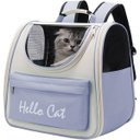 Ver imagem 5 de Bolsa Mochila Transporte Gato Pet Animais Estimaçao Lazer Passeio Caminhada Viagem Bolsos Ventilaçao