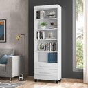 Ver imagem 1 de Livreiro Multiuso 2 Gavetas 3420 Qmovi Branco