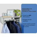 Ver imagem 4 de Kit Cabideiros Suspensos Mdf 15mm