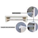 Ver imagem 3 de Kit Cabideiros Suspensos Mdf 15mm