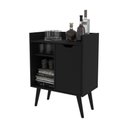 Ver imagem 1 de Aparador Buffet para Sala 1 Porta Tecnomobili Preto - Ap2310