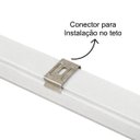 Ver imagem 6 de Luminária Calha Hermética Sobrepor Teto Led 36w Luz Neutra 1,2m Áreas Úmidas Opus St1919