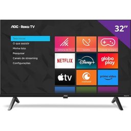Smart Tv 32 Hd Aoc Roku Tv 32s5045/78g Led Hdmi 1 Usb Wifi - 3