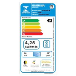 Smart Tv 32 Hd Aoc Roku Tv 32s5045/78g Led Hdmi 1 Usb Wifi - 8