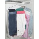 Ver imagem 5 de 10 Cabides para Roupas Calceiros Cabide Calça Triplo Cromado