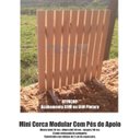 Ver imagem 3 de Cerca para Jardim Horta Decoração, Interna ou Externa com Pés 50x50 Cm com Pintura Neonx - Osmocolor