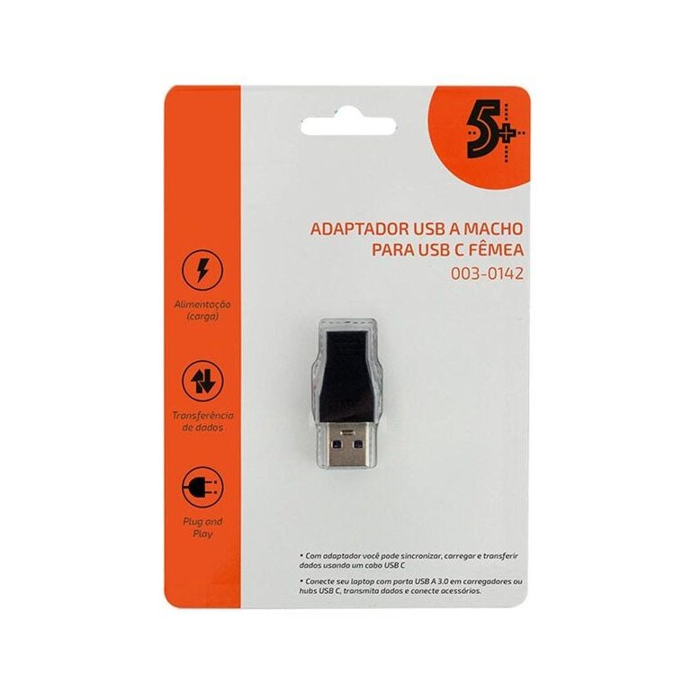 Adaptador USB 3.0 Macho para Tipo C