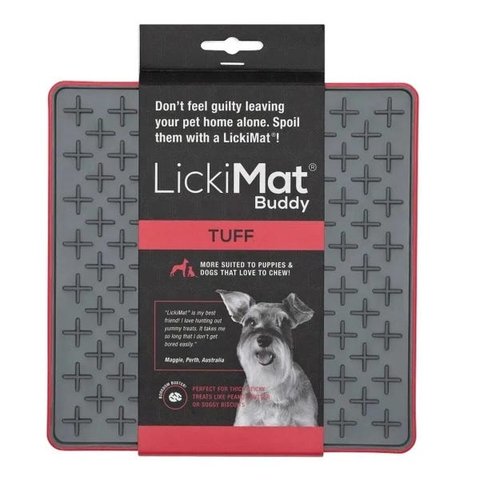 LICKIMAT TUFF BUDDY VERMELHA - UN
