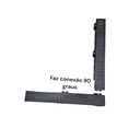 Ver imagem 3 de Ralo Inox Preto Fosco 6cm x 50cm com Coletor Multi Saídas