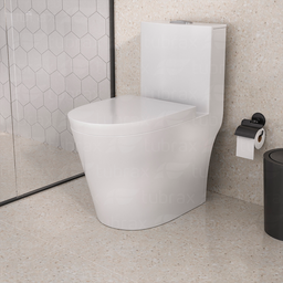 Vaso Sanitário Monobloco Cerâmica Modelo Acies Tubrax – Branco - 3