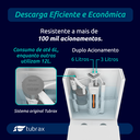 Ver imagem 7 de Vaso Sanitário Monobloco Cerâmica Modelo Diamante Tubrax