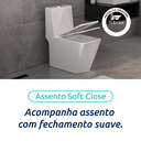 Ver imagem 4 de Vaso Sanitário Monobloco Cerâmica Modelo Diamante Tubrax