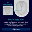 Ver mais imagens de Vaso Sanitário Monobloco Cerâmica Modelo Navies Tubrax