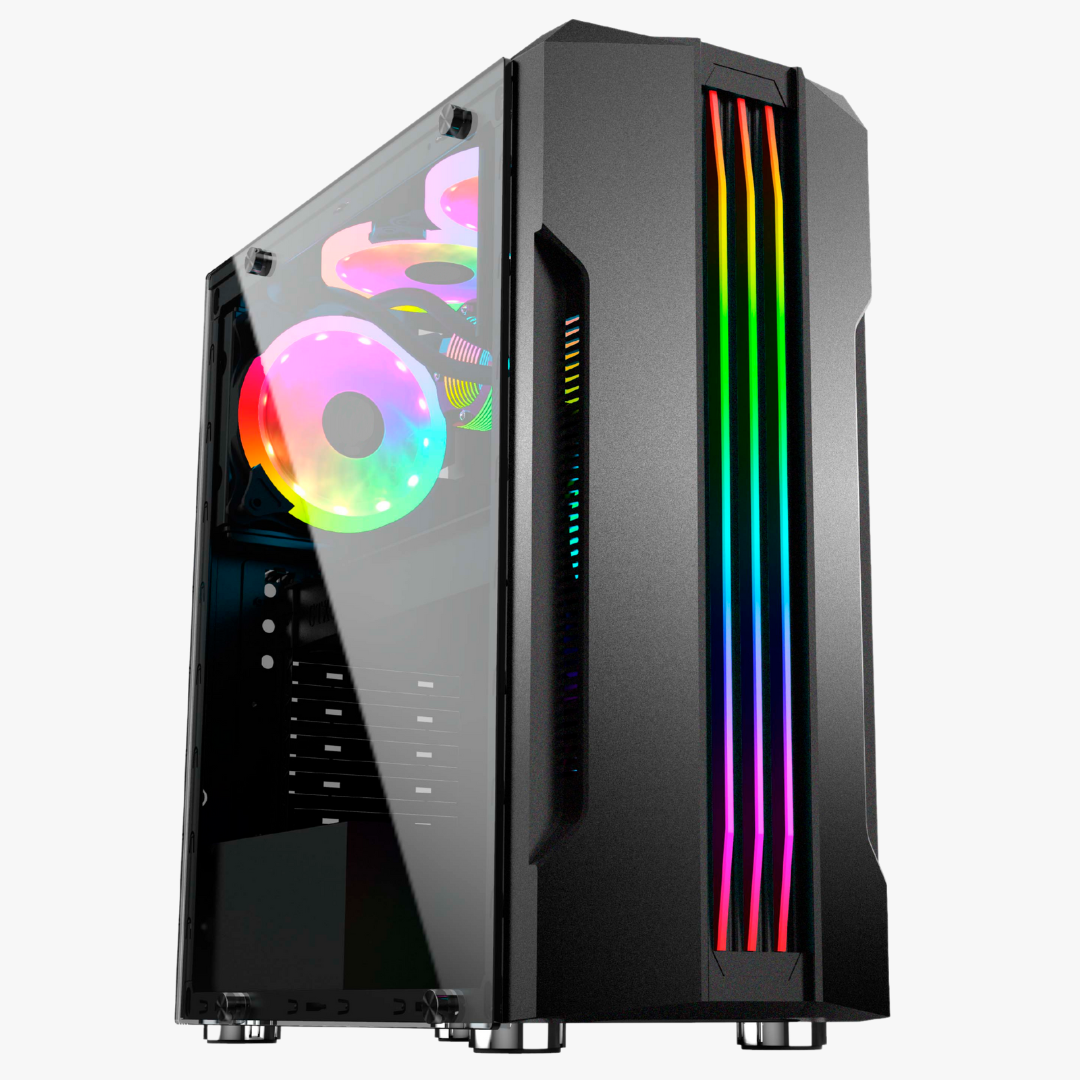 Gabinete Atx Hoopson Gamer Cpu-016g-pt Preto sem Fonte