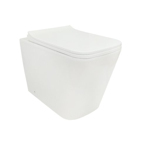 Vaso Sanitário Convencional Quadrado Tubrax – Branco
