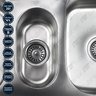 Cuba Inox Tripla Com Acessórios Pia Cozinha 100 X 48 Tubrax - 2