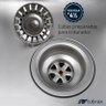 Cuba Inox Tripla Com Acessórios Pia Cozinha 100 X 48 Tubrax - 6