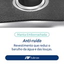 Ver imagem 6 de Cuba Pia Cozinha Gourmet com Acessórios Luxo Aço Inox 304 Tubrax