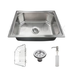 Cuba Pia Cozinha Gourmet Com Acessórios Luxo Aço Inox 304 Tubrax - 1