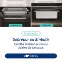 Ver imagem 7 de Cuba Pia Cozinha Gourmet com Acessórios Luxo Aço Inox 304 Tubrax
